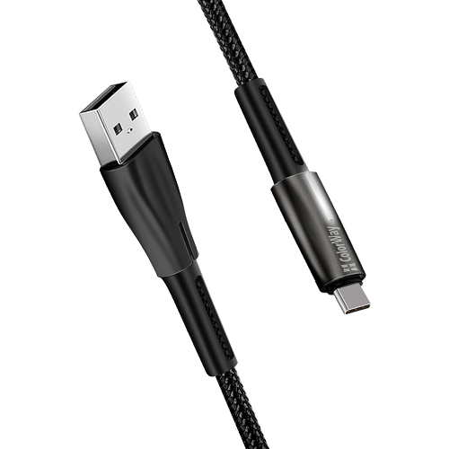 Кабель USB Type-C ColorWay CW-CBUC035-BK 2,4A 1м чорний Житомир