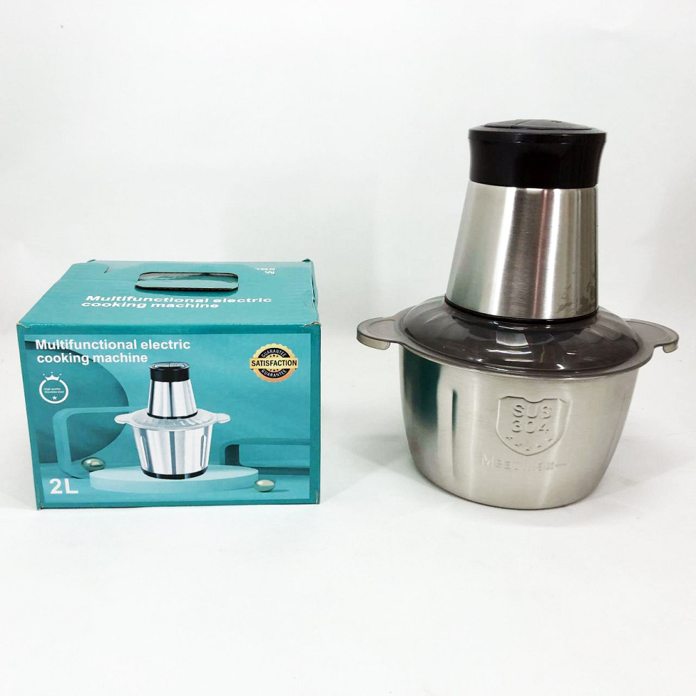 Блендер електричний для смузі 1200 W, Електричний блендер подрібнювач, Чопер для кухні AO-85 Львів - фото 8