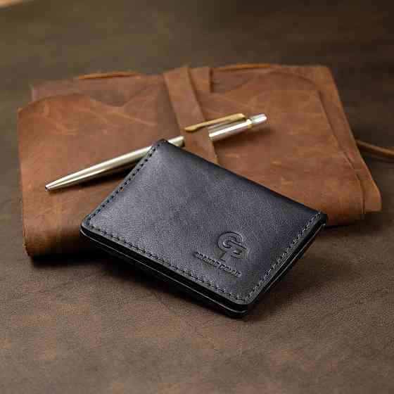 Кожаная обложка для прав Синий (GRANDE PELLE) Киев