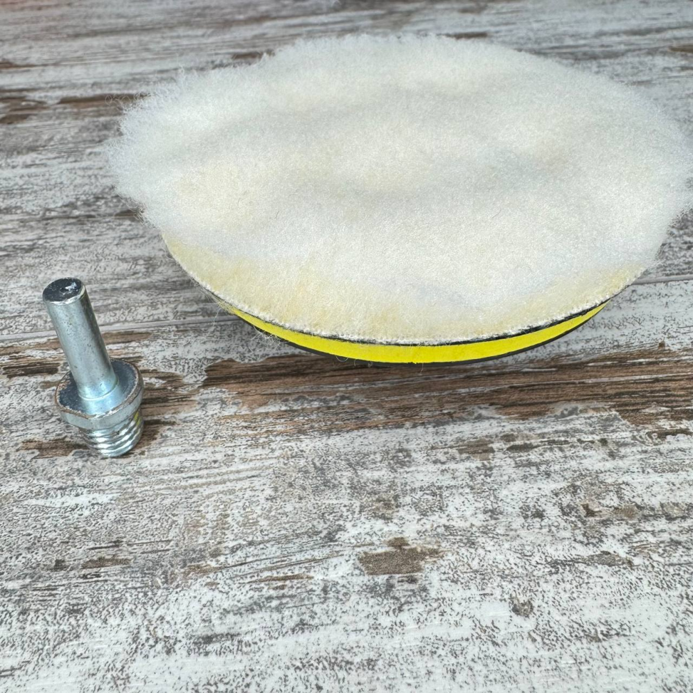 Комплект насадок для полірування та шліфування автомобіля, 6 шт + диск 12,5 см, на дриль Київ - фото 5