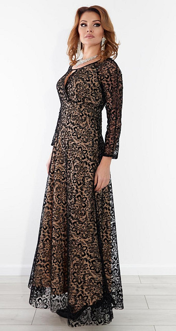 Длинное нарядное платье большого размера (50) Киев - изображение 1