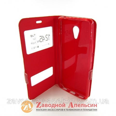 Чохол книжка Meizu M5s Smart Case red Одеса - фото 3