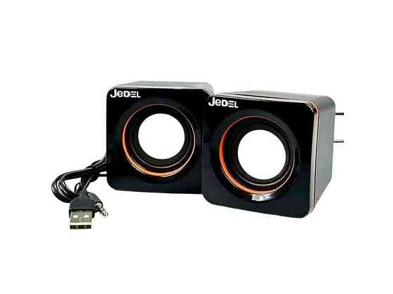 Колонка компютерна 2.0 CK4 G101 USB 3.5 чорні 5W ТМ JEDEL Київ