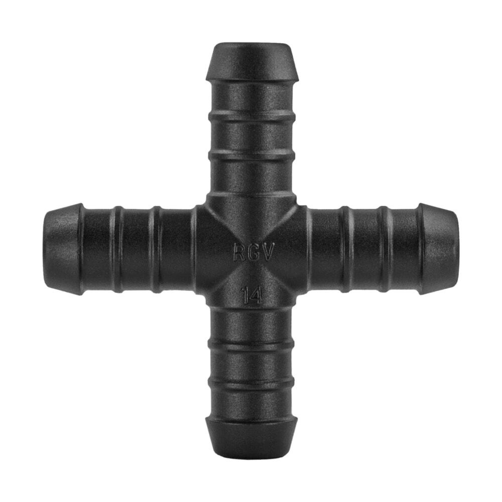 Фітинг штуцер з'єднувач шлангів універсальний (14 мм) Київ - фото 1