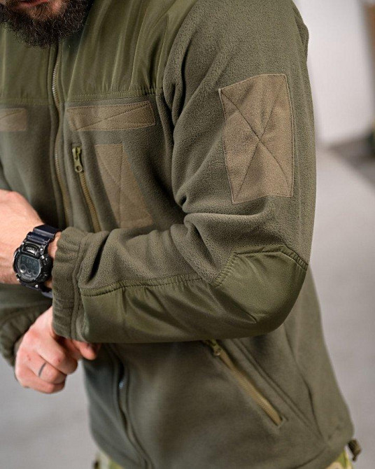 Тактична флісівка STANDART олива ВТ0444 Одеса - фото 5