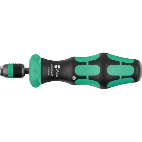 Трещоточна викрутка-бітотримач Wera 1/4" з магнітом 05051494001 Одеса