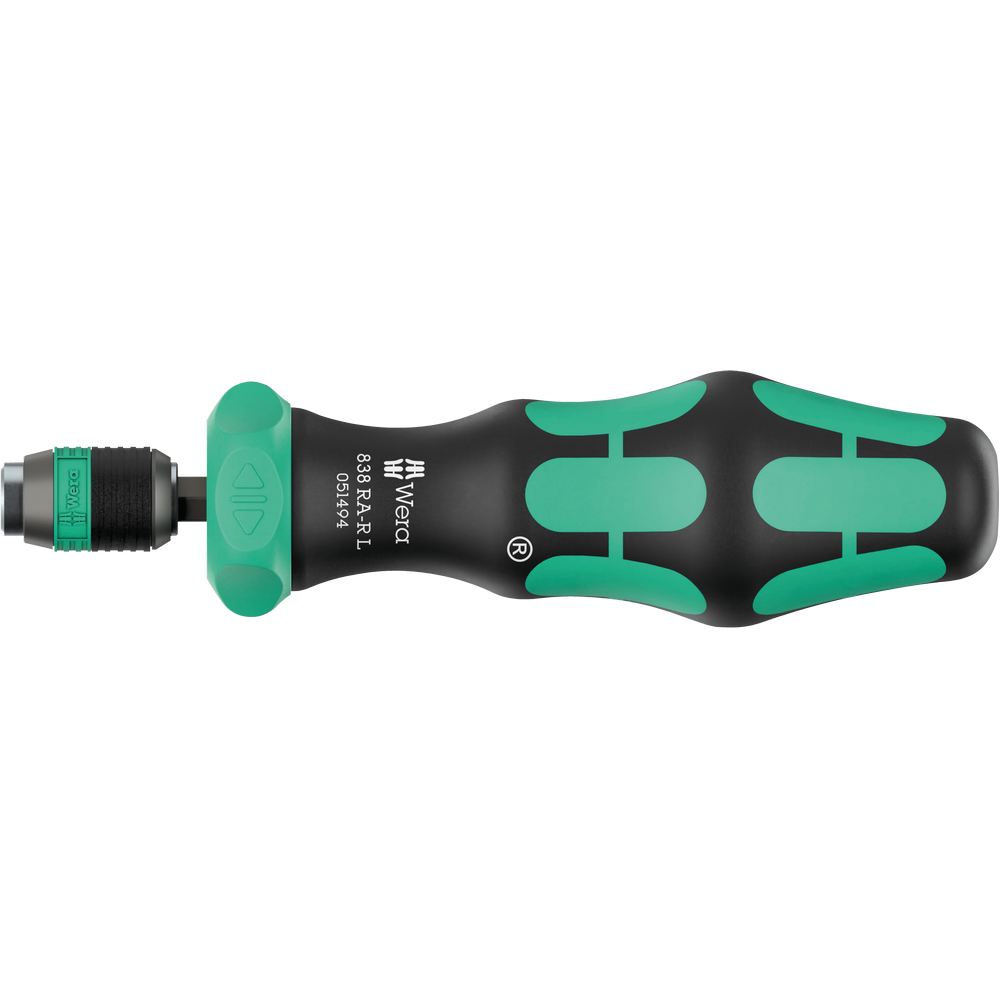 Трещеточная отвертка-битодержатель Wera 1/4