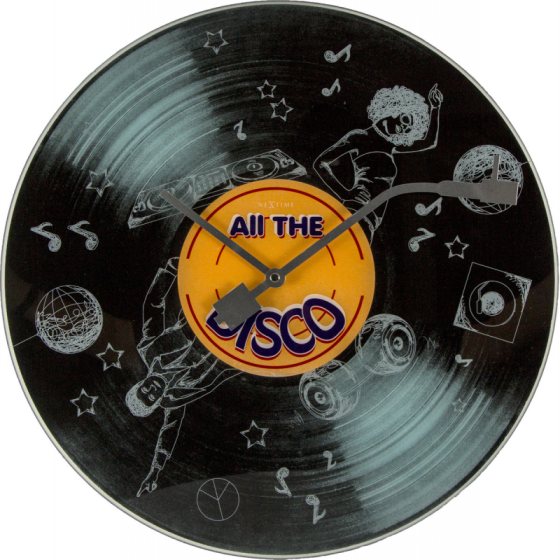 Часы настенные кварцевые NeXtime All the Disco (диаметр 43 см) Винница