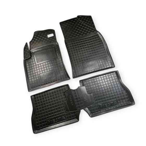 Коврики Форд fiesta v 2002-2008 борт 2,5см, с перемычкой салона Мукачево