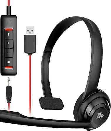 Легкие проводные наушники-гарнитура с микрофоном NUBWO HW02 Харьков