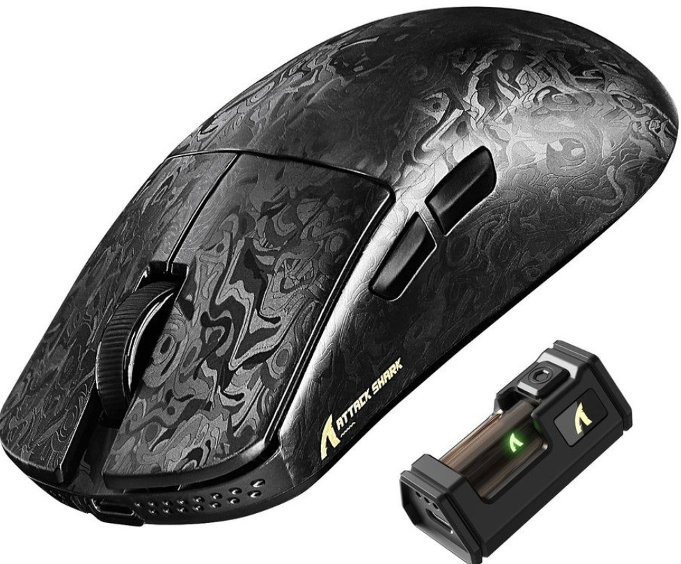 Новинка 2025! ATTACK SHARK R11 ULTRA 49г 8000гц 42000dpi. Харьков - изображение 6