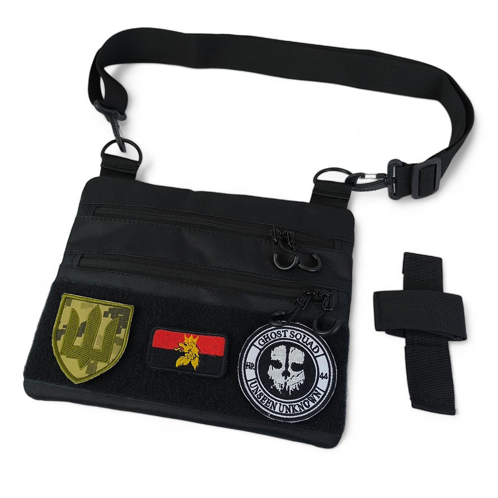 Чоловіча сумка тактична з кордури, Багатофункціональна тактична сумка натовська CK-82 Львів - фото 8