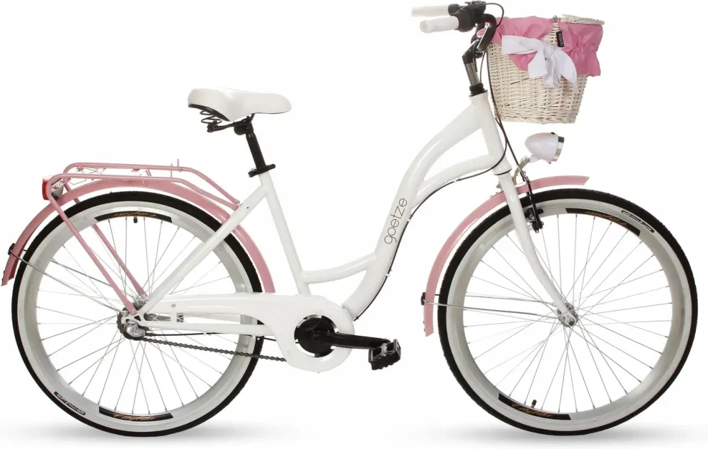 Велосипед Goetze Damski Style 3B Kosz Biały 26 2022 Київ - фото 1