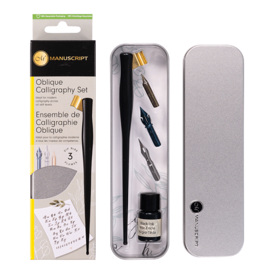 Набір для каліграфії Modern Calligraphy Oblique Set Manuscript Київ