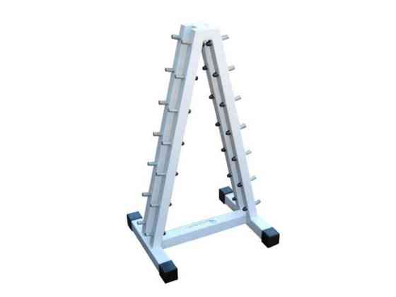 Стойка под гантели угловая Елка на 10 пар Стойки для гантелей, грифов и дисков разборная Киев