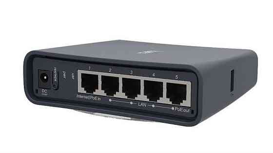 Бездротовий маршрутизатор Mikrotik hAP AC Lite TC (RB952Ui-5ac2nD-TC) Black Харків