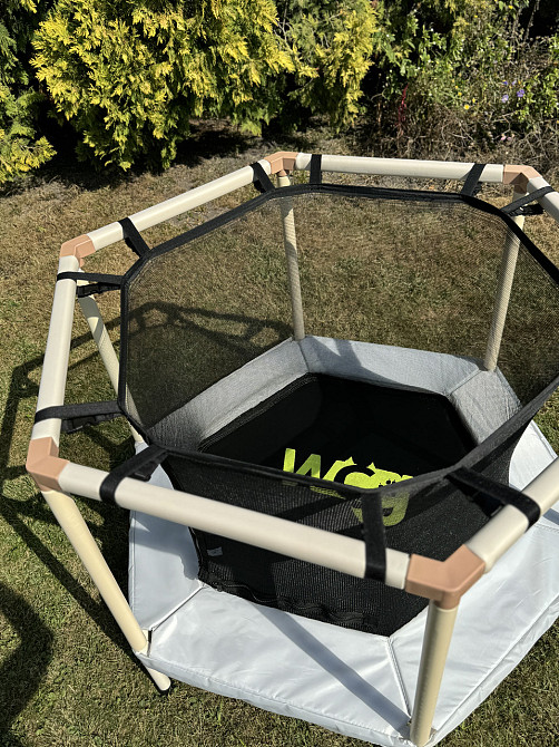 Батут манеж дитячий шестигранний з сіткою 122 см WCG Hexi S (W-1006-48) Київ - фото 10