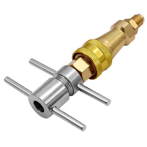 Муфта Ганзена быстросъемная 1/4 для заправки холодильного оборудования Винница