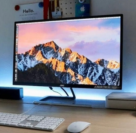 Монітор Безрамний: AOC,IPS, 12481FXH 23"8 FUll HD 1080P 75Hz. Київ - фото 1