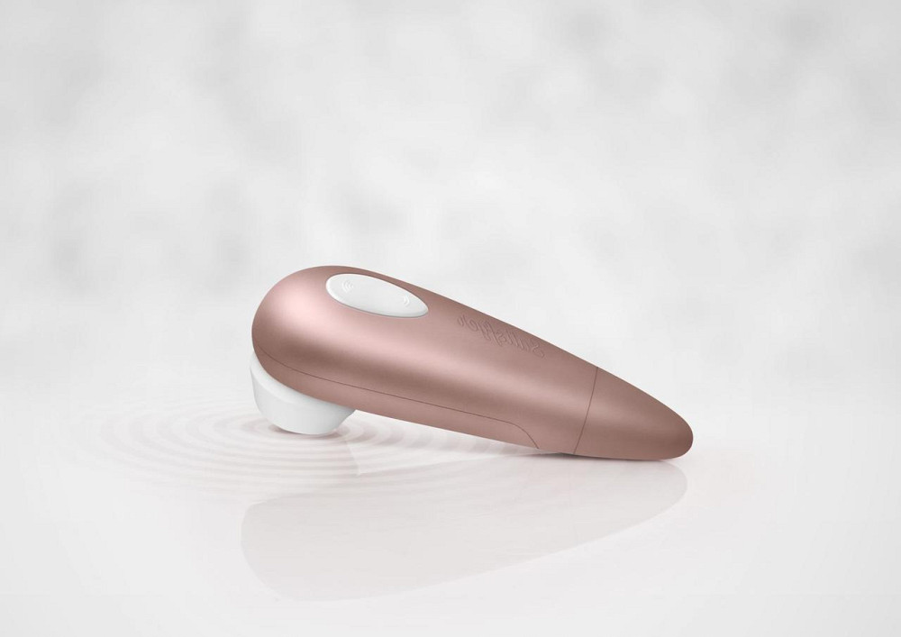 Вакуумний кліторальний стимулятор Satisfyer Number One на батарейках Sex Aura Київ - фото 2