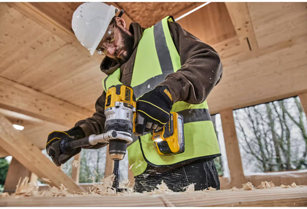 Професійна дриль-шурупокрут акумуляторний безщітковий ударний DeWALT DCD1007NT : без АКБ і ЗП Київ - фото 7