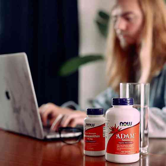Мультивітаміни для чоловіків NOW Foods ADAM 180 капсул Луцьк