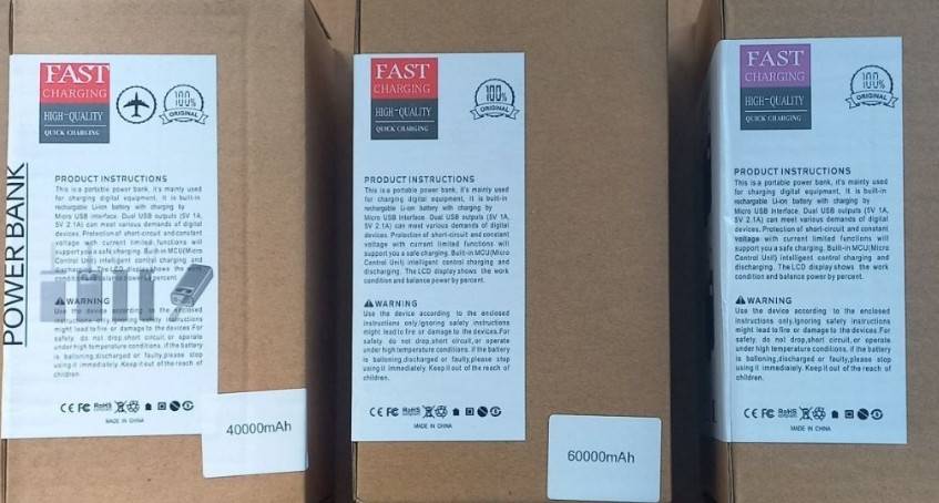 PowerBank 80000mAh 60000mAh 40000mAh | 22.5W • FAST CHARGE | павербанк. Киев - изображение 1