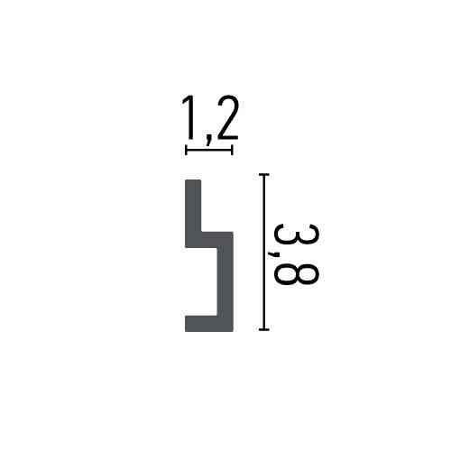 Молдинг полимерный Grand Decor HCR 503 Flexi Днепр