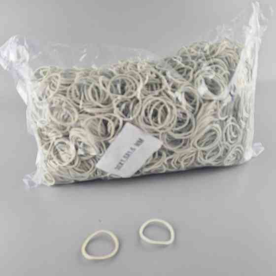 Банковская Резинка  №30 ( белая )*1,5мм  1 кг 