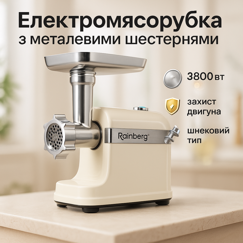 Кухонная мясорубка электрическая с реверсом, Электромясорубка бытовая с насадкой для кебаба CT-86 Львов - изображение 2