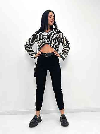 Классические вельветовые брюки Axel 42, Черный Киев