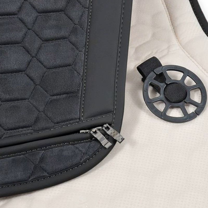 Накидки сиденье monte carlo (передние) соты черные на Мукачево - изображение 2