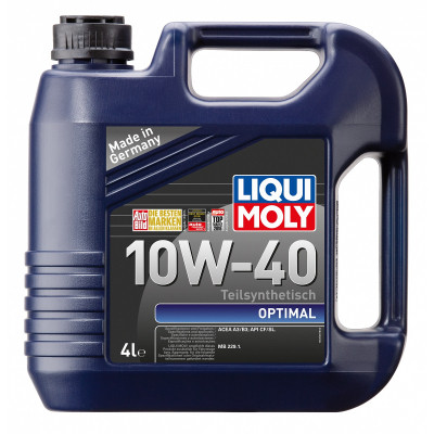 Моторное масло Liqui Moly Optimal 10W-40 4л (LQ 3930) Винница - изображение 1