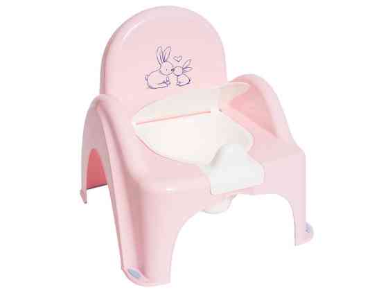 Горщик-стілець дитячий з музикою Bunny powder pink Київ