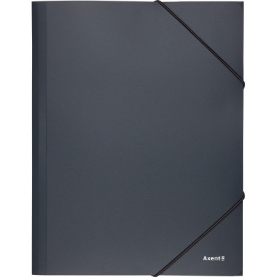 Папка на резинках Axent A4 500 мкм gray (1508-03-A) Винница - изображение 1