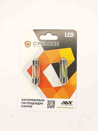 Лампочка софитная 1LED Т11-034 COB-1 12V 31мм Cyclone (100 lumen) Винница