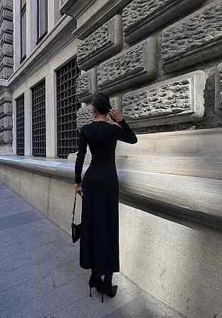 Женское элегантное миди платье с привлекательным разрезом 48 Одесса