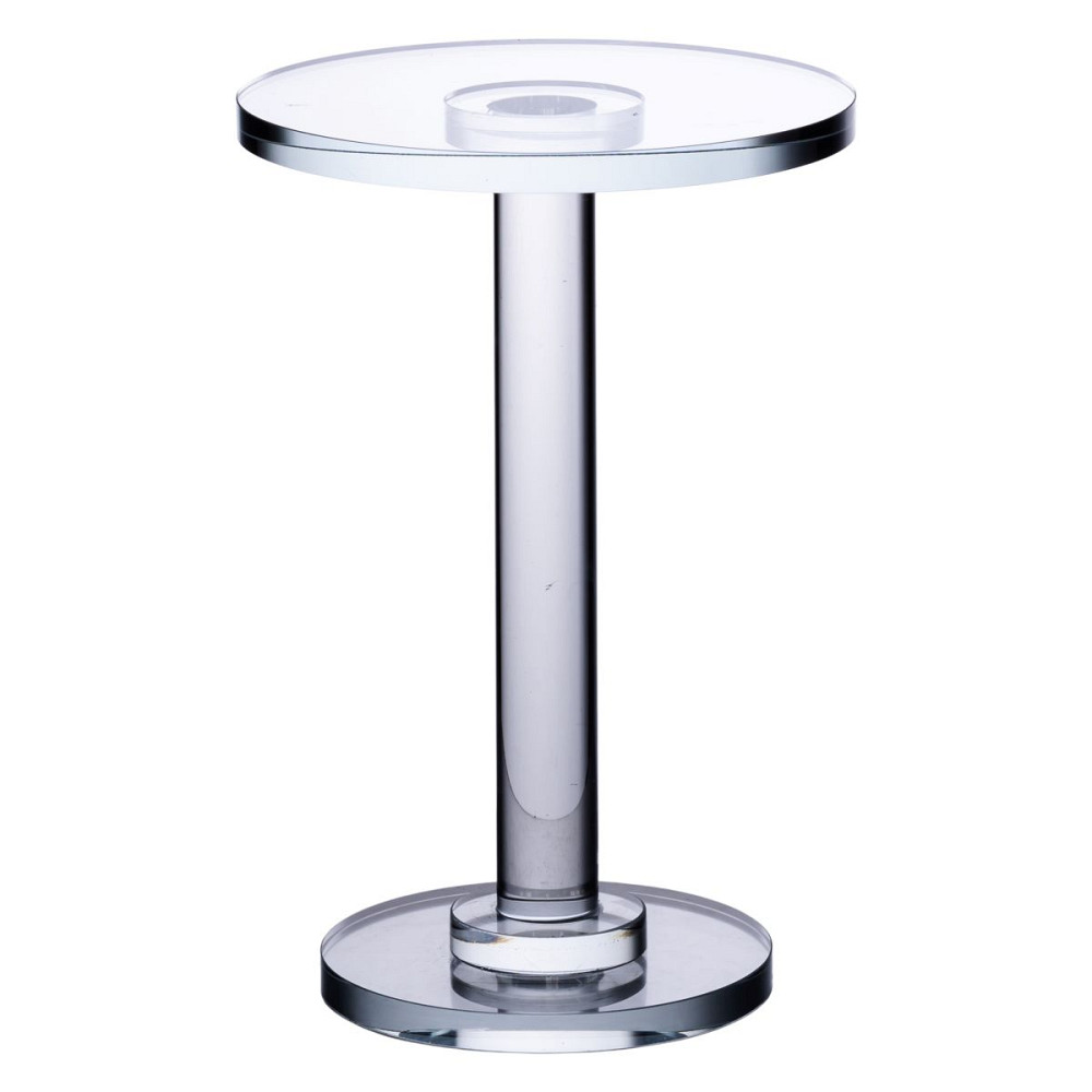 Тортівниця скляна на ніжці 12×18 см кругла стійка для торта, капкейків HP-4-68M Коломыя - изображение 1