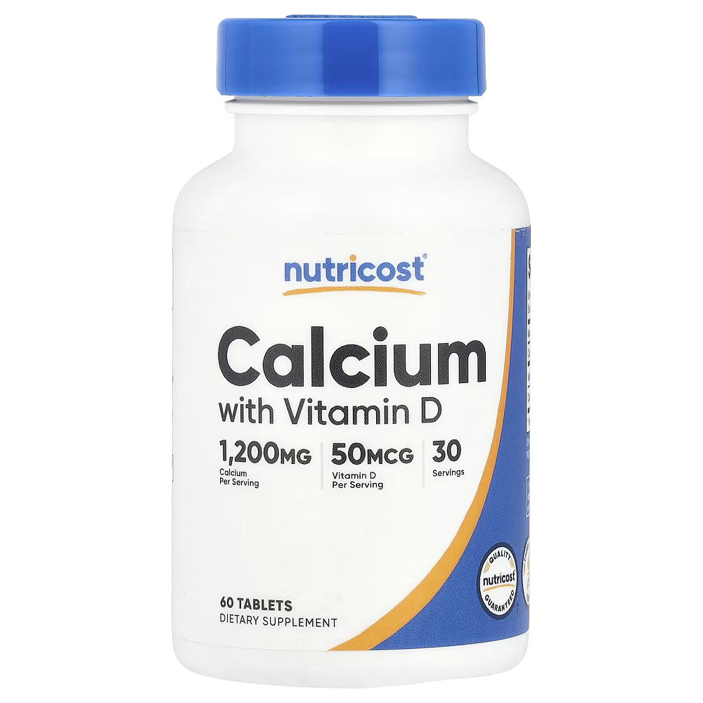 Calcium with Vitamin D, 60 Tablets Луцк - изображение 1