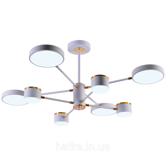 Люстра светодиодная акриловая Sirius B X13288/8 WT+FGD Киев