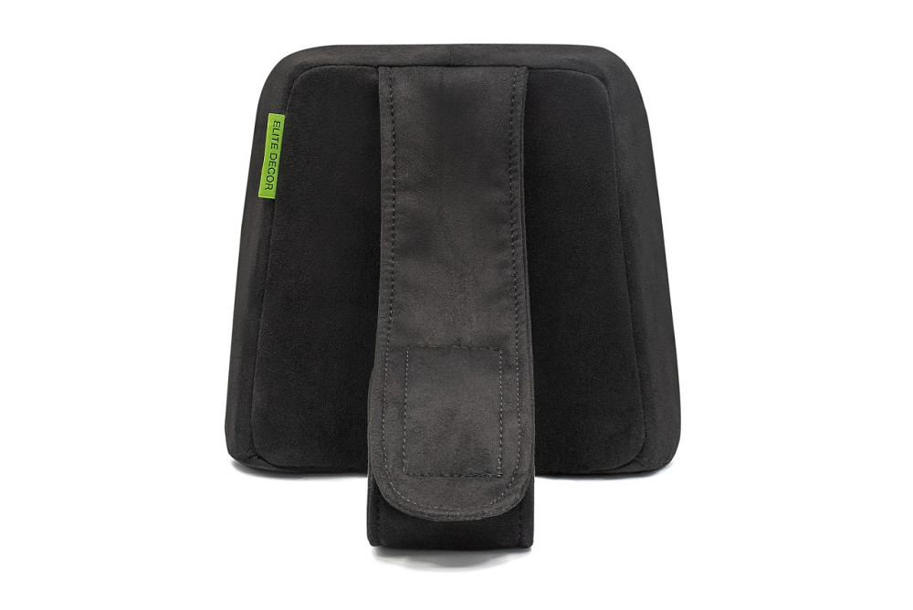 Автомобільний підголівник Comfort Trip AMF 004-4 225х245х60 з штучної замши чорний Дніпро - фото 9