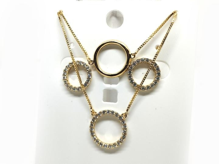 Комплект украшений подвеска, браслет и серьги медиц сталь Киев - изображение 1