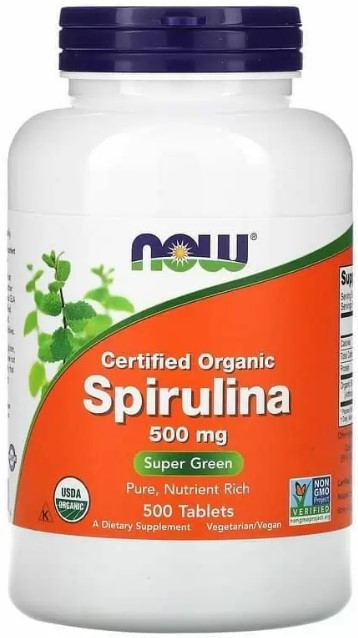 Спирулина Now Foods Spirulina 500 мг 500 таблеток Киев - изображение 1