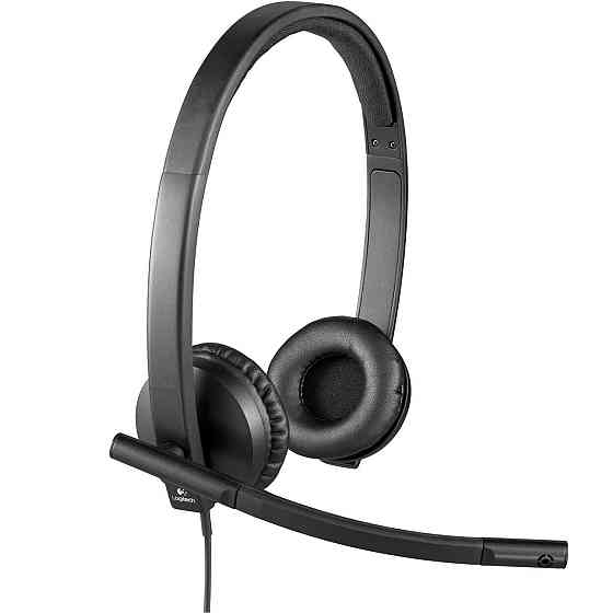 Гарнітура Logitech H570e Teams Stereo USB-C (981-001431) ( Чорний ) Харків