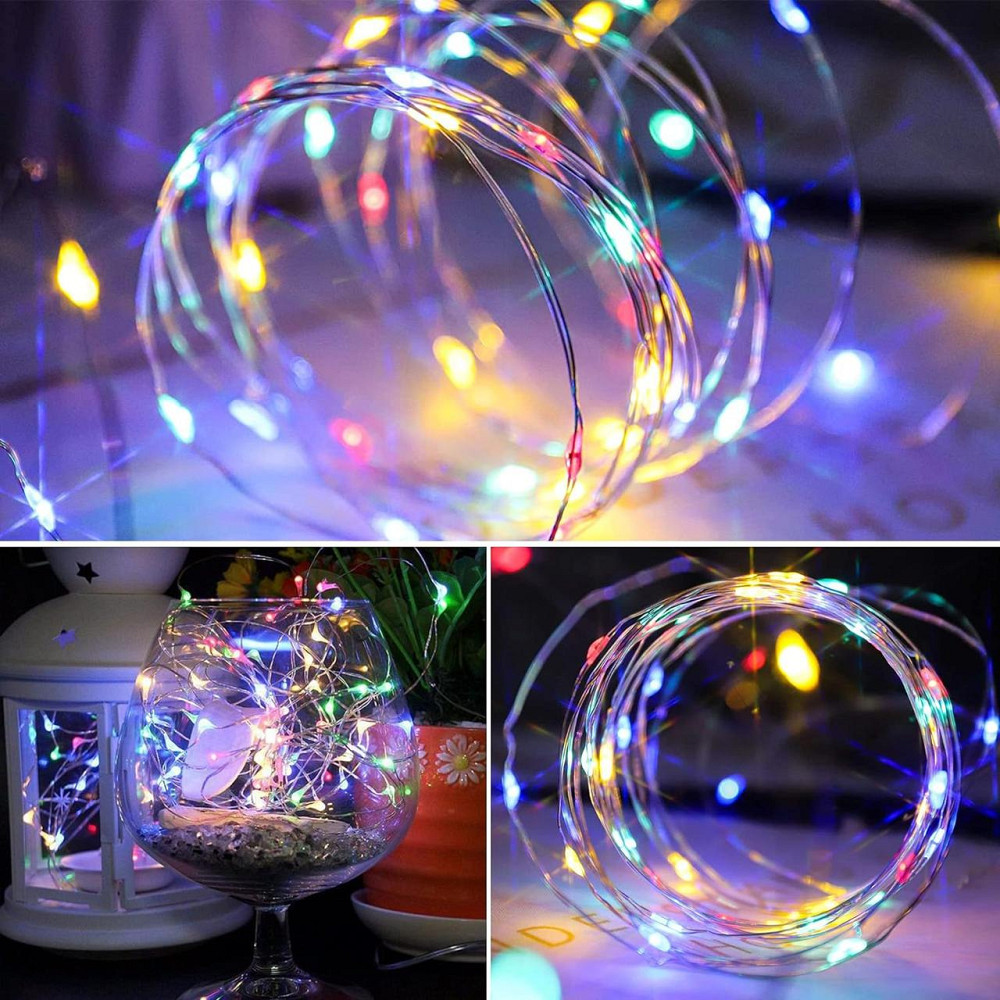 Светодиодная гирлянда Augone 120 LED, 20 м, USB, 8 режимов, таймер, пульт ДУ, IP65, разноцветная, комплект 2 шт Киев - изображение 10
