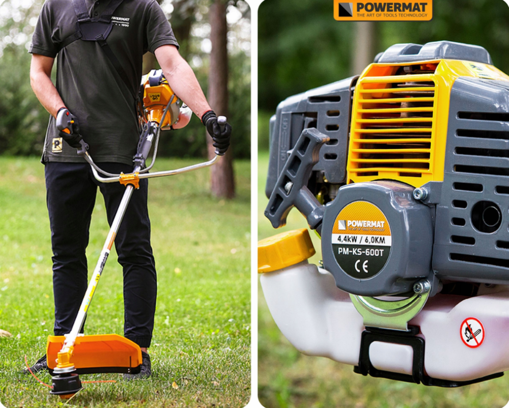 Бензокоса Powermat 6 км + аксесуари (Польща) Київ - фото 10