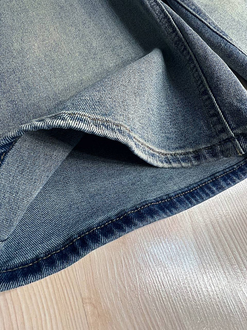 Шорты женские джинсовые Allure 560-88 бермуды с резинкой на талии голубые, голубой, З2, 32, 84 см, 112 см Киев - изображение 4