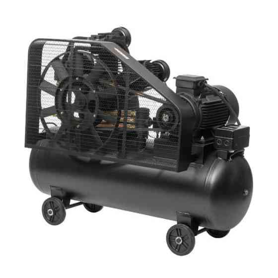 Компресор, 300 л, 15,0 кВт, 380 В, 10 атм, 2000 л/хв, 3 циліндри, 80 дБ INTERTOOL PT-0052 Киев