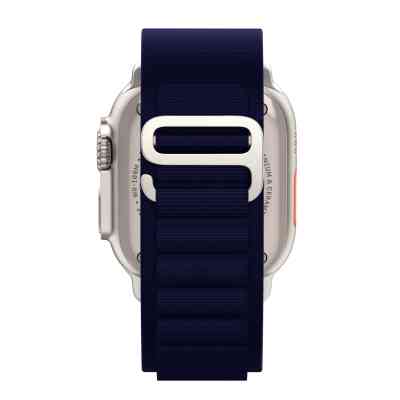 Ремешок для смарт-часов Armorstandart Alpina Band для Apple Watch 49/46/45/44/42 (Series 1-3) Dark Blue (ARM74200) Винница