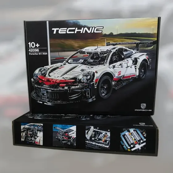 Конструктор Technic PORSCHE 911 RSR 1580 деталей совместимый с lego лего Киев
